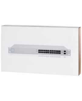 Switch Ubiquiti UniFi Standard 24 PoE (Gen1) 26p PoE ( PoE+: 24 ) Managed Gigabit (US-24-250W-EU)