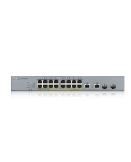 Switch Zyxel GS1350-18HP 18p PoE (PoE+: 16 ) 250W Managed Gigabit