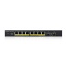Switch Zyxel GS1900-10HP 10p PoE (PoE+: 8 ) 77W Managed Gigabit