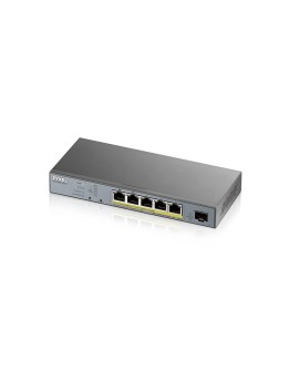 Switch Zyxel GS1350-6HP 6p PoE (PoE+: 3 PoE++: 2) 60W Managed Gigabit