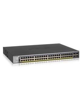 Switch Netgear GS752TP-300EUS 52p PoE 380W (PoE+: 48p) Managed Gigabit