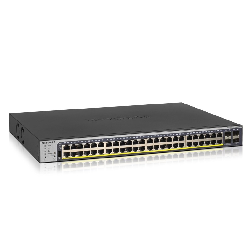 Switch Netgear GS752TP-300EUS 52p PoE 380W (PoE+: 48p) Managed Gigabit