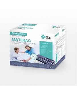 Materac pneumatyczny komorowy, 17 komór CPR