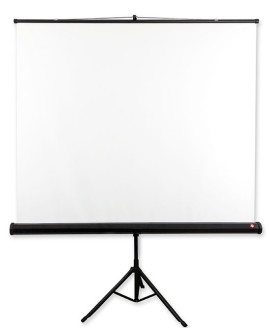 Ekran projekcyjny na stojaku AVTEK Tripod Standard 200 (rozwijane ręcznie 200 x 200 cm 1:1 111”)