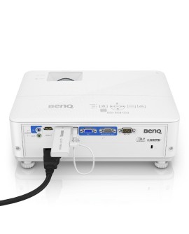BenQ MU613 projektor danych Projektor o standardowym rzucie 4000 ANSI lumenów DLP WUXGA (1920x1200) Biały