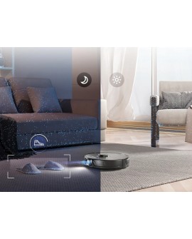 Robot sprzątający ze stacją Roborock S8+ (czarny) (WYPRZEDAŻ)