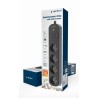 Gembird TSL-PS-S4U-01 inteligentna listwa zasilająca 4 x gniazdo sieciowe Typu E 1,5 m 3 3680 W Czarny