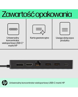 HP 50H55AA USB 3.2 Gen 2 (3.1 Gen 2) Type-C Czarny