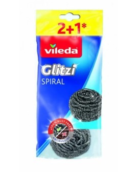 Zmywak stalowy Vileda Glitzi Spiral 3 szt.