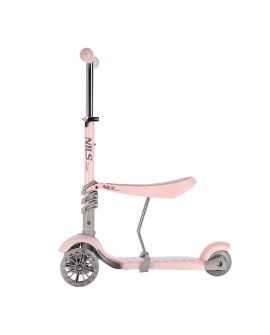 Hulajnoga dziecięca NILS FUN HLB808 2w1 PINK