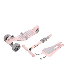Hulajnoga dziecięca NILS FUN HLB808 2w1 PINK