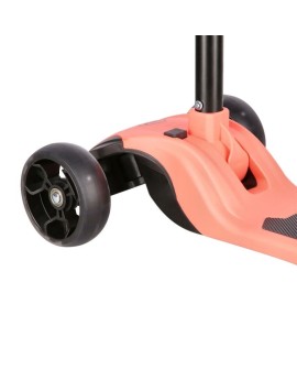 Hulajnoga dziecięca NILS FUN HLB122 LED różowa