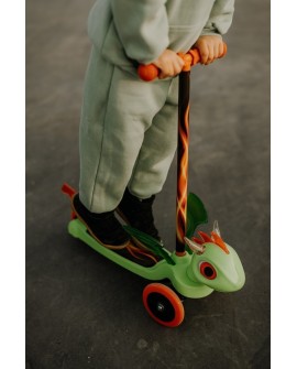HULAJNOGA TRÓJKOŁOWA DLA DZIECI GLOBIX 3D DRAGON SCOOTER ACTSCOT-471CV BALANSOWA