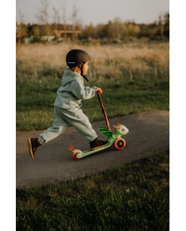 HULAJNOGA TRÓJKOŁOWA DLA DZIECI GLOBIX 3D DRAGON SCOOTER ACTSCOT-471CV BALANSOWA