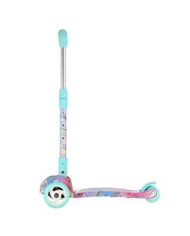 Hulajnoga dziecięca NILS FUN HLB15A LED miętowa