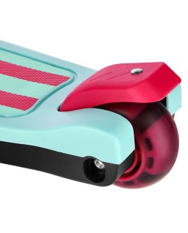 Hulajnoga dziecięca NILS FUN HLB10 LED miętowa