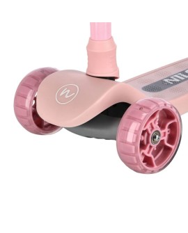 Hulajnoga dziecięca NILS FUN HLB09 LED różowa