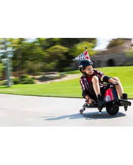 Pojazd elektryczny Razor Crazy Cart 25173860 (kolor czarno-czerwony)