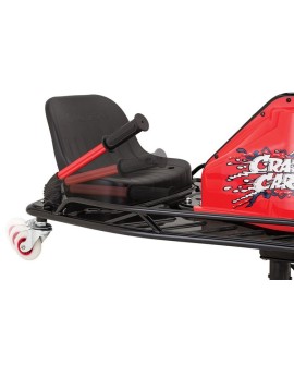 Pojazd elektryczny Razor Crazy Cart 25173860 (kolor czarno-czerwony)