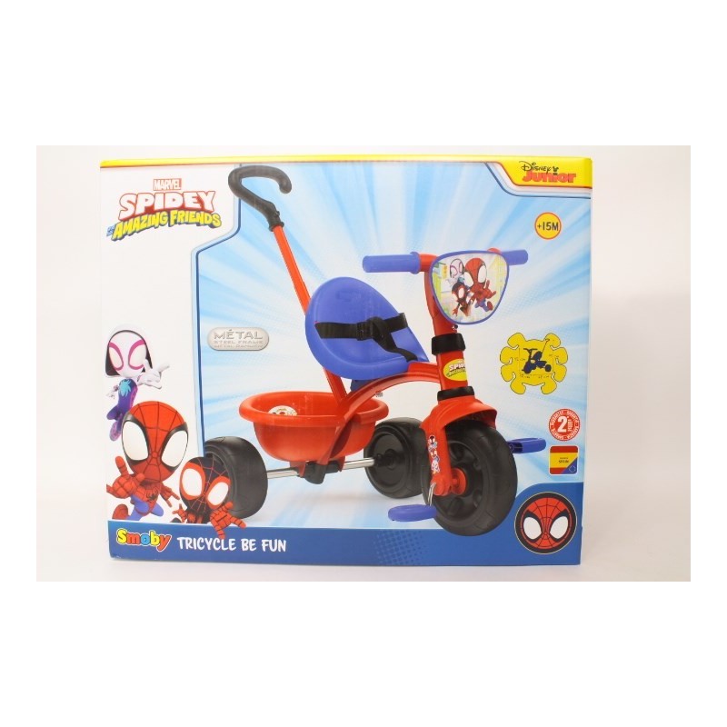 SMOBY Rowerek trójkołowy Be Fun Spidey 740337