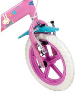 Rower dziecięcy 12" Świnka Peppa różowa 1195 Pink