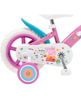 Rower dziecięcy 12" Świnka Peppa różowa 1195 Pink