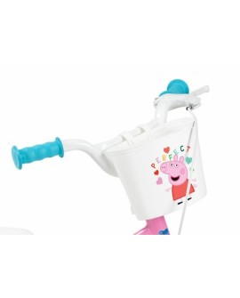 Rower dziecięcy 12" Świnka Peppa różowa 1195 Pink