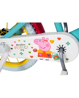 Toimsa-Rower dzieciecy 16" Swinka Peppa zielony