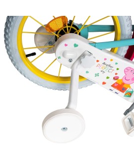 Toimsa-Rower dzieciecy 16" Swinka Peppa zielony