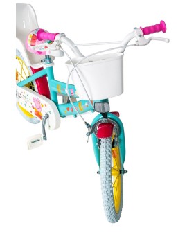 Toimsa-Rower dzieciecy 16" Swinka Peppa zielony