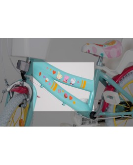 Toimsa-Rower dzieciecy 16" Swinka Peppa zielony