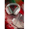 Marvo MONKA ECHO RS słuchawki z mikrofonem, biała, podświetlona, Tri-mode, EOL
