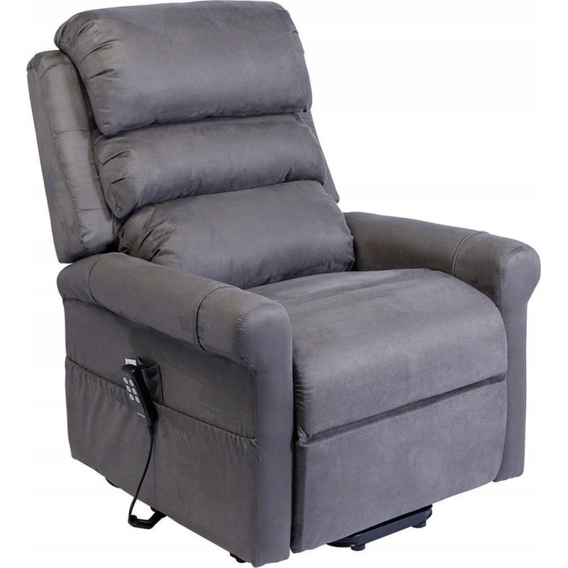 Fotel geriatryczny Stylea II - Kolor: Titan Alcantara