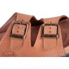 Wygodne sandały Scholl AIR BAG BACK STRAP BRĄZ 37