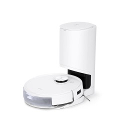 Robot sprzątający z bazą...