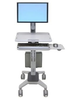 Ergotron WORKFIT C-MOD LCD LD/SINGLE LD SIT-STAND WORKSTATION