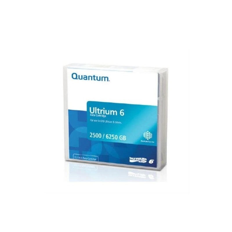 Quantum MR-L6MQN-01 zapasowy nośnik danych Pusta taśma danych 2,5 TB LTO 1,27 cm