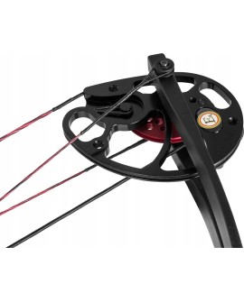Łuk bloczkowy Poe Lang EK HUNGER REX czarny 28", 15-55LBS, 230 FPS (CO-029B)