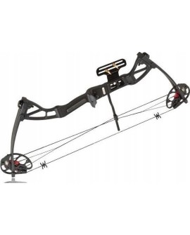 Łuk bloczkowy Poe Lang EK HUNGER REX czarny 28", 15-55LBS, 230 FPS (CO-029B)