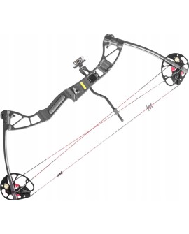 Łuk bloczkowy Poe Lang EK HUNGER REX czarny 28", 15-55LBS, 230 FPS (CO-029B)