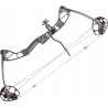 Łuk bloczkowy Poe Lang EK HUNGER REX czarny 28", 15-55LBS, 230 FPS (CO-029B)