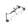Łuk bloczkowy Poe Lang EK SKULL REX biało-czarny, 15-55 lb (CO-029ML)