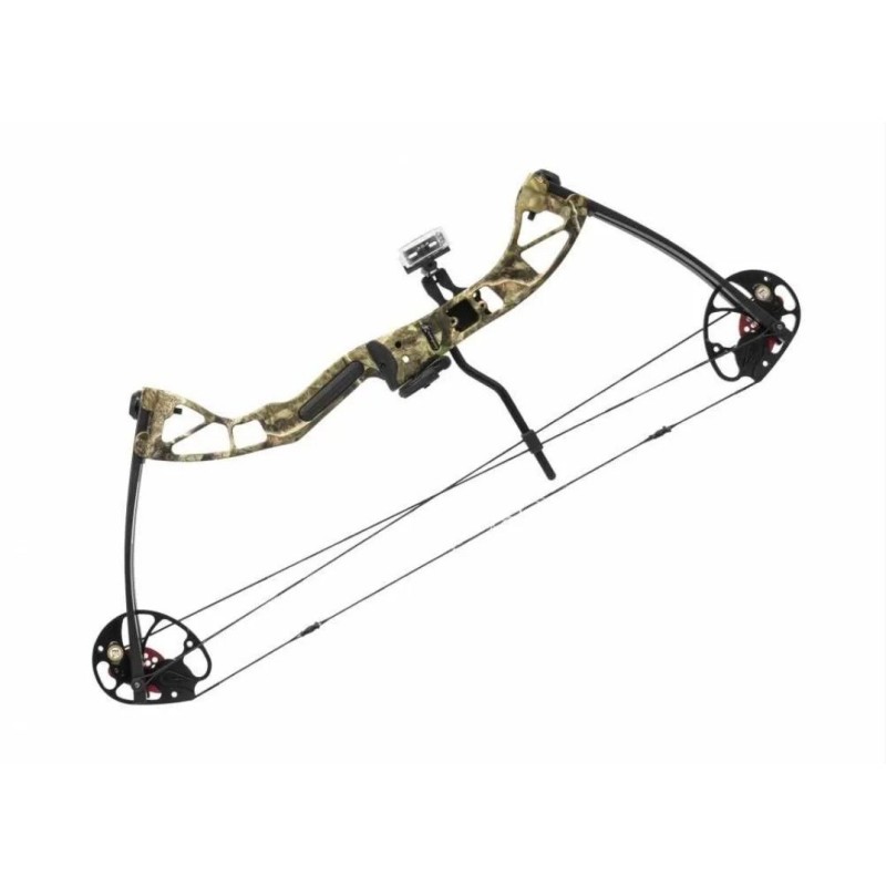 Łuk bloczkowy Poe Lang EK HUNGER REX camo 28", 20-65LBS, 250 FPS (CO-029F)