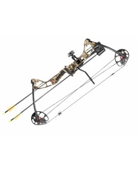 Łuk bloczkowy Poe Lang EK HUNGER REX camo 28", 20-65LBS, 250 FPS (CO-029F)
