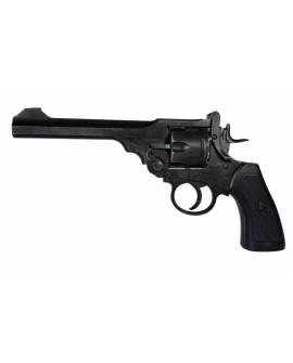 Rewolwer WEBLEY MKVI .455 Police kal.4,5 mm Diabolo łuski 6-strzał. lufa 4" CO2 Black Ekp do17J