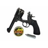 Rewolwer WEBLEY MKVI .455 Police kal.4,5 mm Diabolo łuski 6-strzał. lufa 4" CO2 Black Ekp do17J