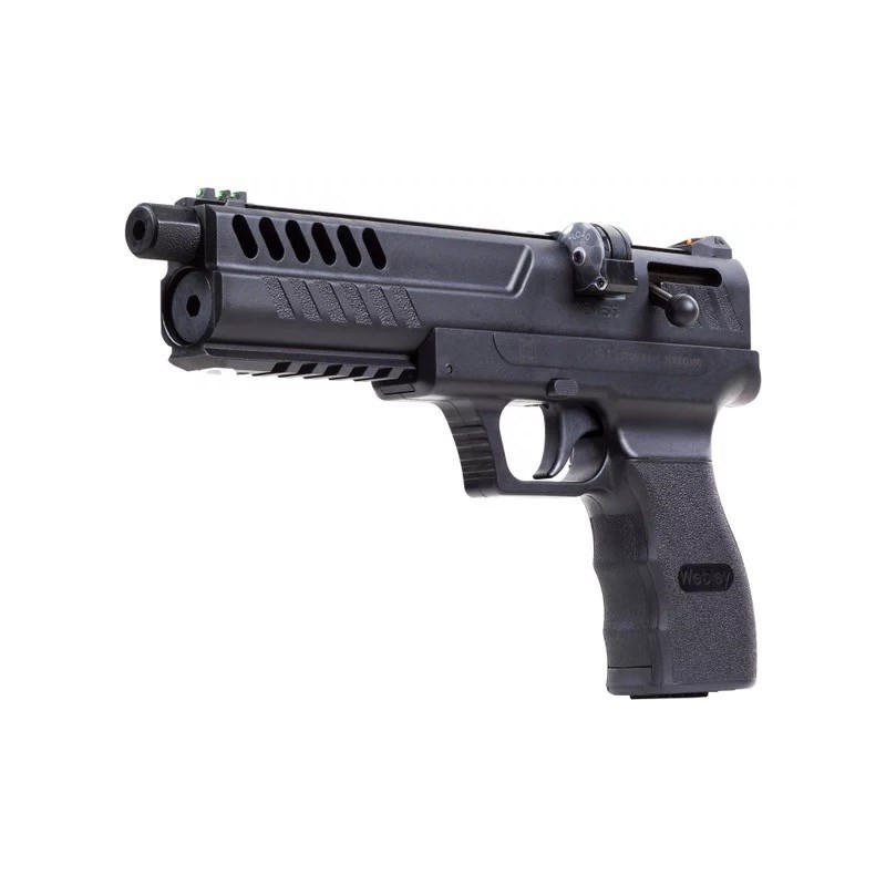 Pistolet Webley Nemesis kal.4,5 mm Diabolo mag. 2x7strz CO2 Black Ekp do17J