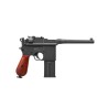 Pistolet wiatrówka RANGER M712 Broomhandle FULL AUTO BLOWBACK k.4,5BBs 19-strzał. KWC