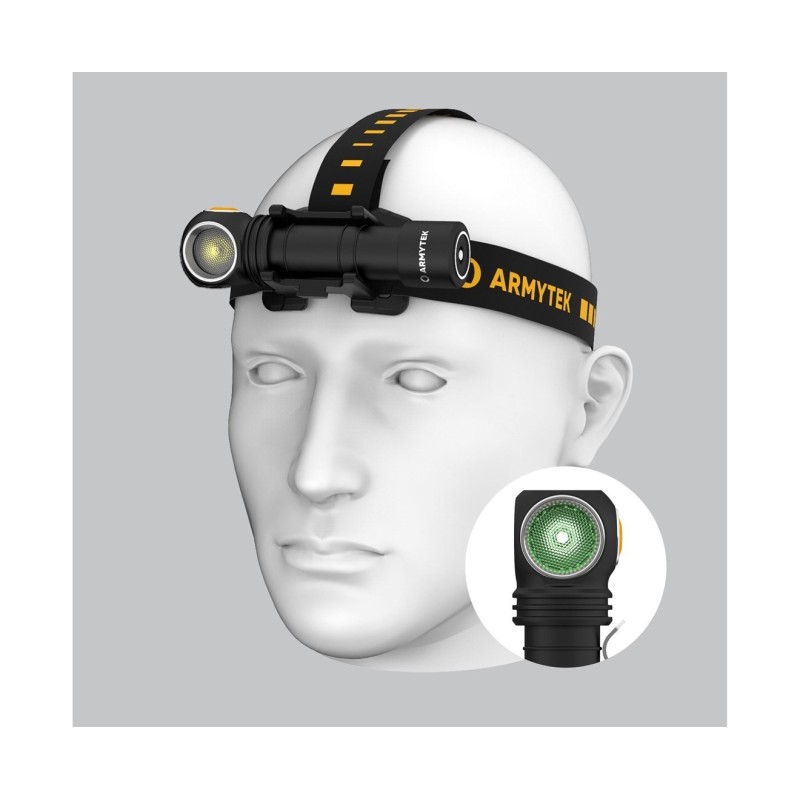 Latarka czołowa Armytek Wizard C2 WG Magnet USB Warm