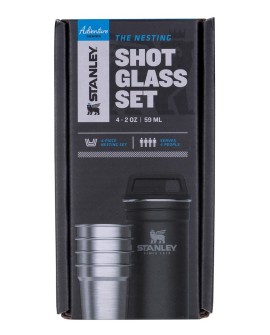 Stanley Kieliszki metalowe w etui ADVENTURE - MATTE BLACK